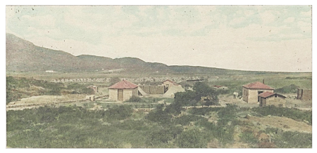 Fotografie zajateckého tábora Perdu na Asinaře, fotografováno v červnu 1916 Pietrem Sandreskym